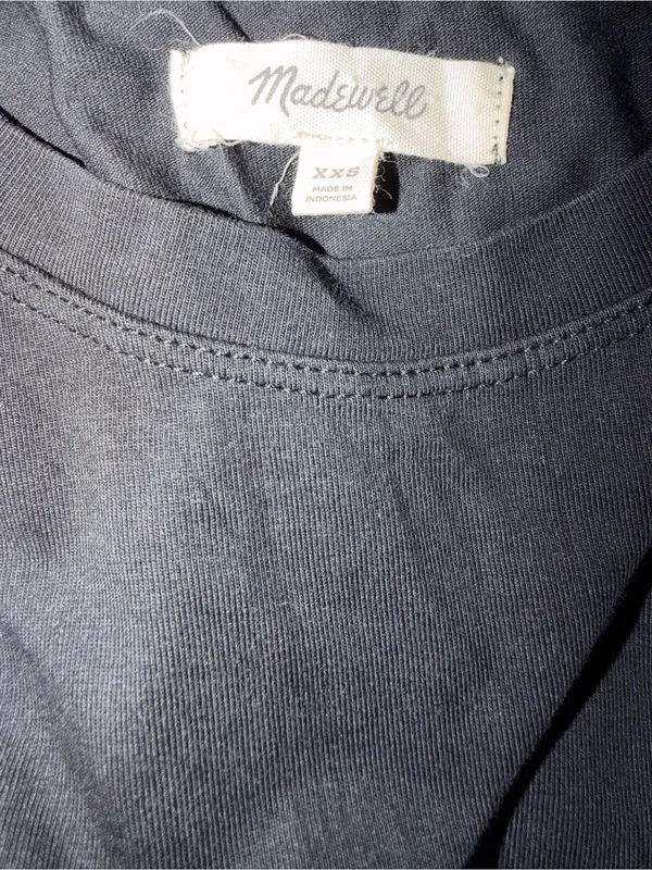 Madewell Black Sleeveless Ruffle-Hem Mini Dress - Image 5