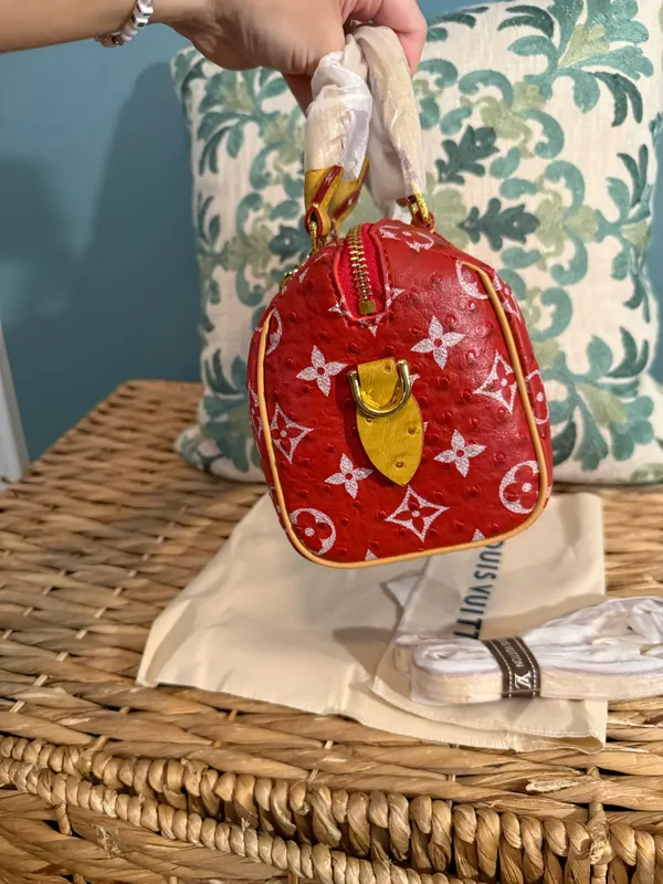 Red handbag - Image 5