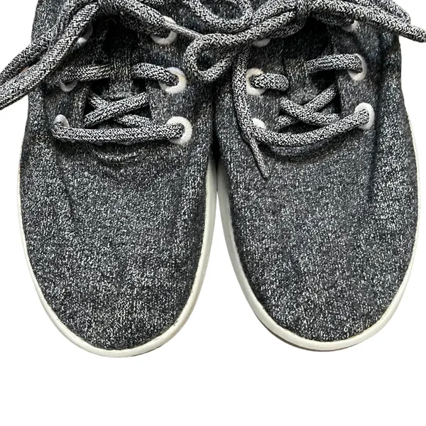 Allbirds Womens Wool Runners Shoes Size 9 Gray Heather‎ Warm Lace Up - Image 2