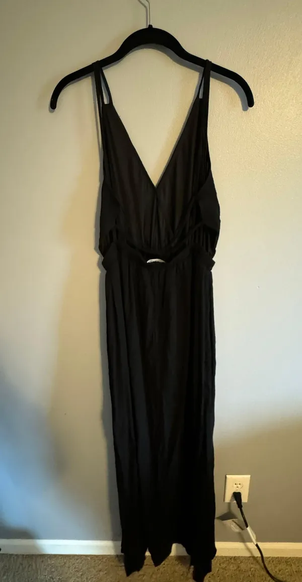 Maxi Black Dress - Image 2