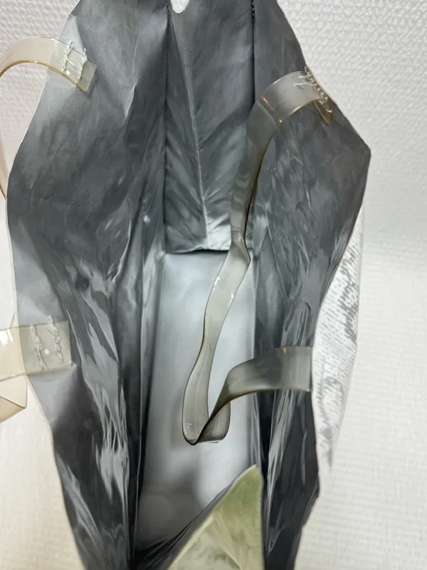 Just Cavalli Silver Metallic Logo Shopper - Image 7