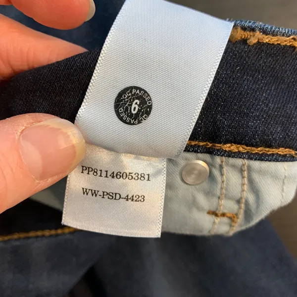 Everlane The Mid-Rise Skinny Jean Dark Indigo Blue Ankle 30 6 Capsule‎ Wardroe - Image 6