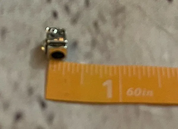 NIB slide digital camera charm Black - Image 4