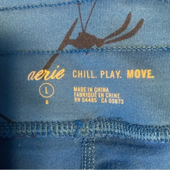 Aerie Chill Play Move Soft Bunny Skier Leggings - Image 4