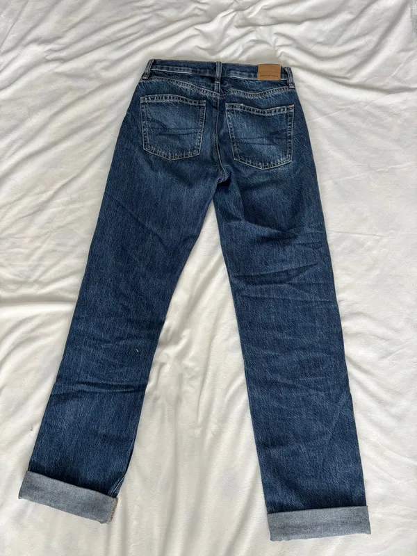Low rise Straight Leg Jeans - Image 3