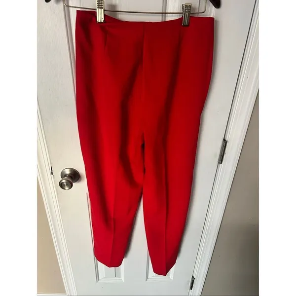 A New day red dress pants high rise size 2 stylish office wear - Image 4