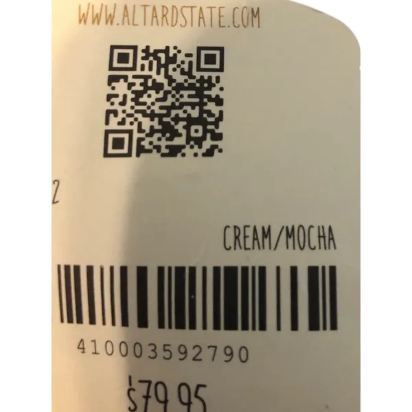 Altar'd State Mia Floral Print Dress Size L Cream/Mocha - Image 5