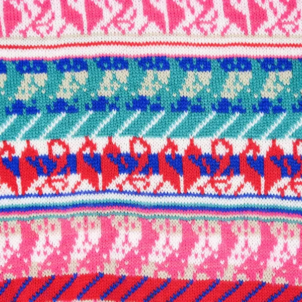 Vintage 90s Western Connection II Fair Isle Bubble Hem Short Sleeve Sweater - Image 8