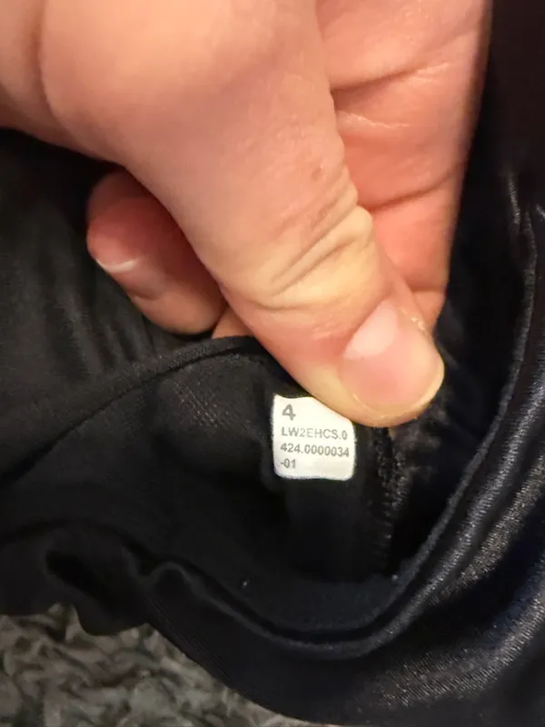 lululemon athletica Black Crisscross Strappy Sports Bra - Image 4