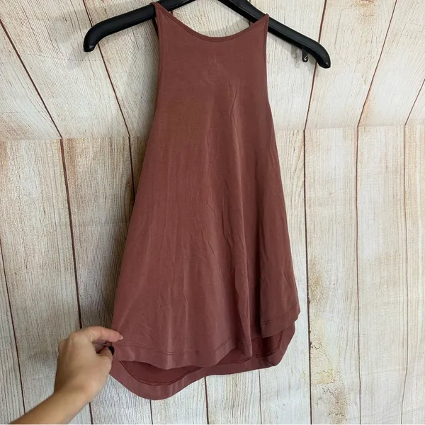 American Eagle Rusty Red Western Fringe Summer Festival Blouse - Image 2