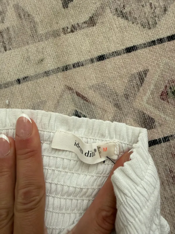 Ruffle skirt White - Image 2