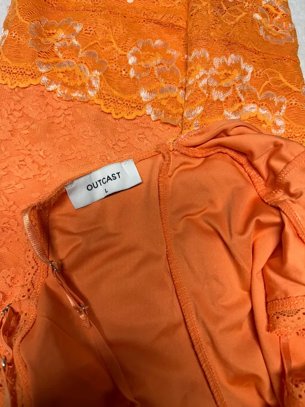 Generation Outcast Clothing INDIA MINI DRESS TANGERINE - Image 9