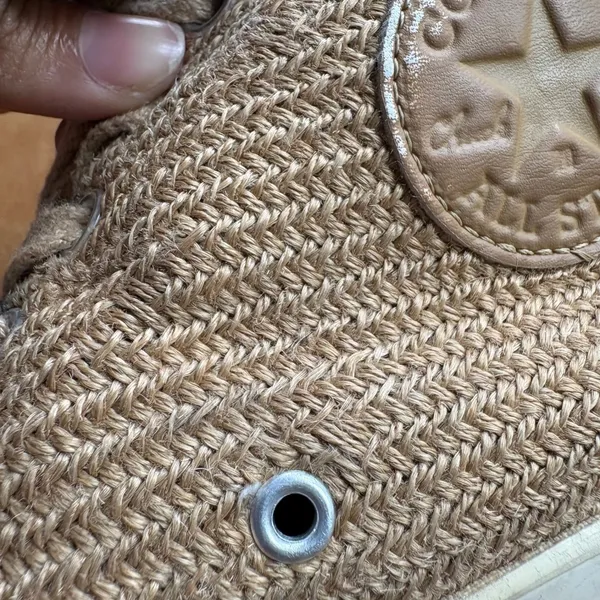 Converse x Golf Le Fleur Chuck 70 Hi Burlap‎ Brown Sneakers Mens 6.5/Womens 8.5 - Image 9