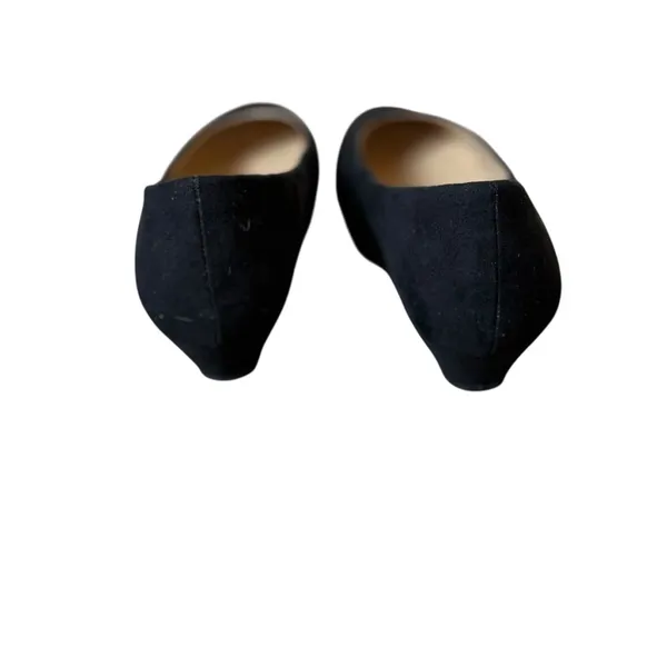 Dream Pairs Low Heel Chunky Pumps Black Faux Suede‎ 6.5M Classic Minimalist - Image 4