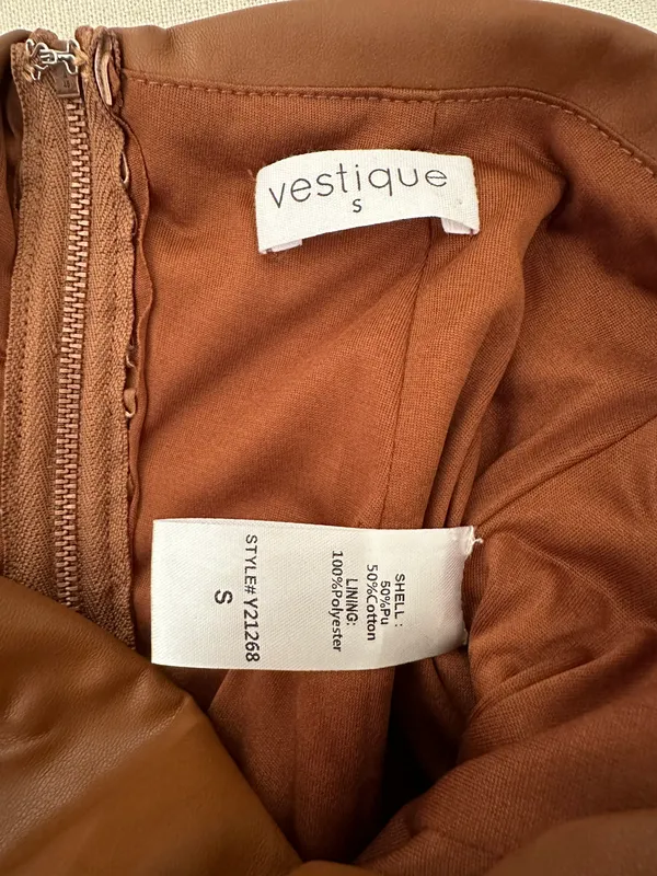 Leather Skirt - Image 3