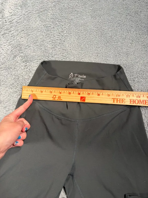 P’tula Danielle luxe medium gray leggings - Image 5