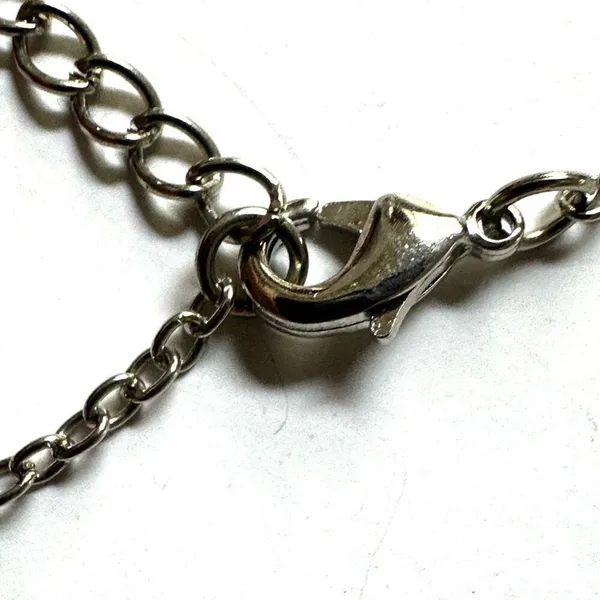 Rose Quartz Dolphin pendant necklace Pink - Image 9