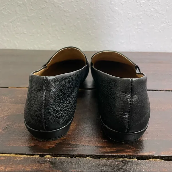 Steve Madden Hollie Pointed Toe Loafer Flats Size 7.5 Black Career Wear Office - Image 5