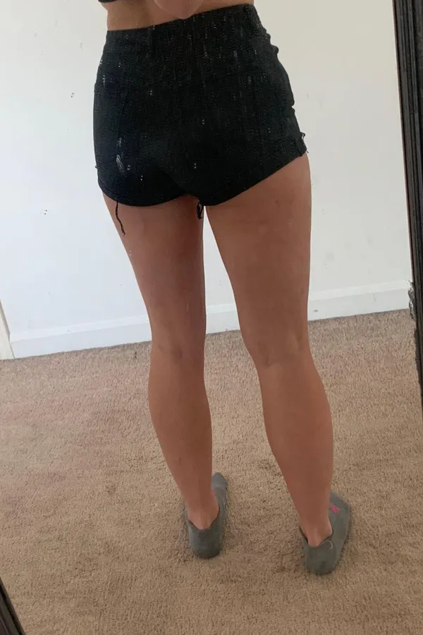PacSun Black High Rise Shorts - Image 2