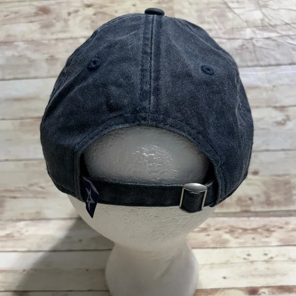 New Era Dallas Cowboys Baseball Hat Cap Women's O/S Distressed Dark Wash Blue - Image 3