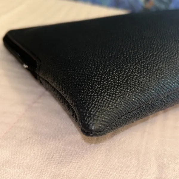 Coach Storypatch Navy Zippered Pouch - Image 7