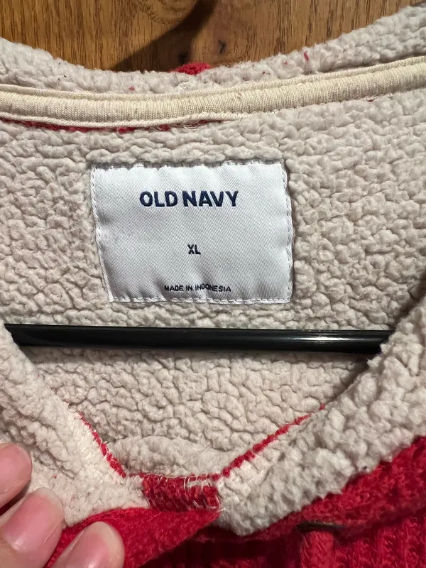 Old Navy Waffle Knit Hooded Sweater - Image 2