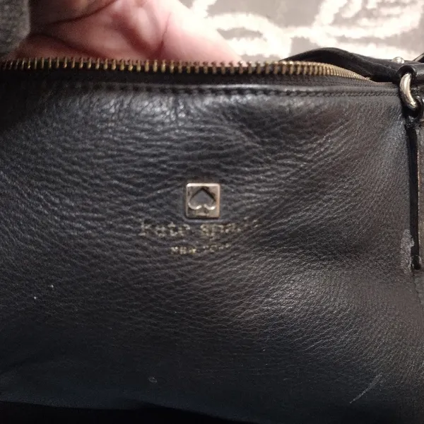 Kate Spade Black Leather Shoulder Bag - Image 2