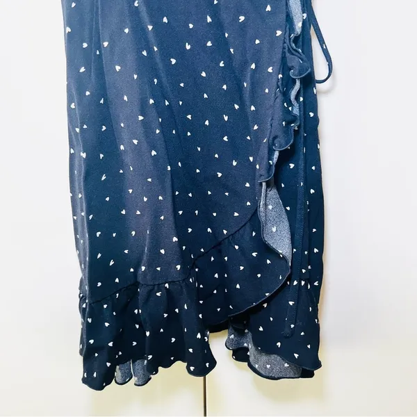 SUNDAY Best New Ruffle Wrap Dress -XXS - Image 11