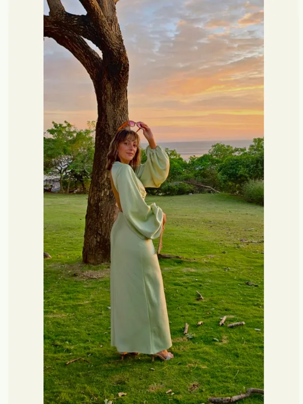 Significant Other Demi Column Backless Dress AU6/US2 - Image 4