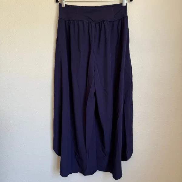 NWT Halara‎ Breezeful Palazzo Flowy Wide Leg Casual Pants in Patriot Blue - Image 4