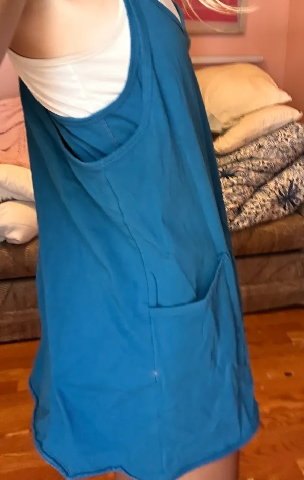 teal romper dress - Image 2