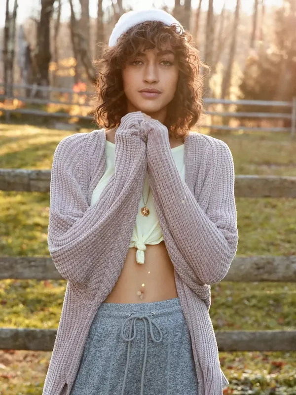 Urban Outfitters Plush Chenille Cardigan - Image 3