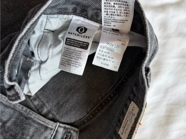 Levi's 501 Straight-Leg Jeans in Faded Black - Image 4