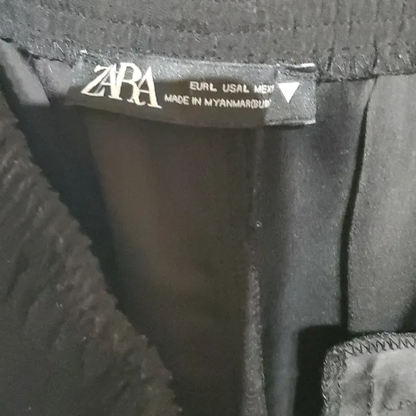 Zara Panta Black Size L - Image 5