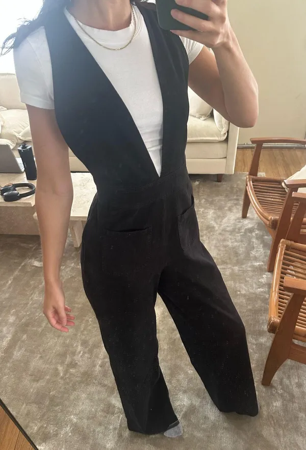 Black overalls Size 4 - Image 2