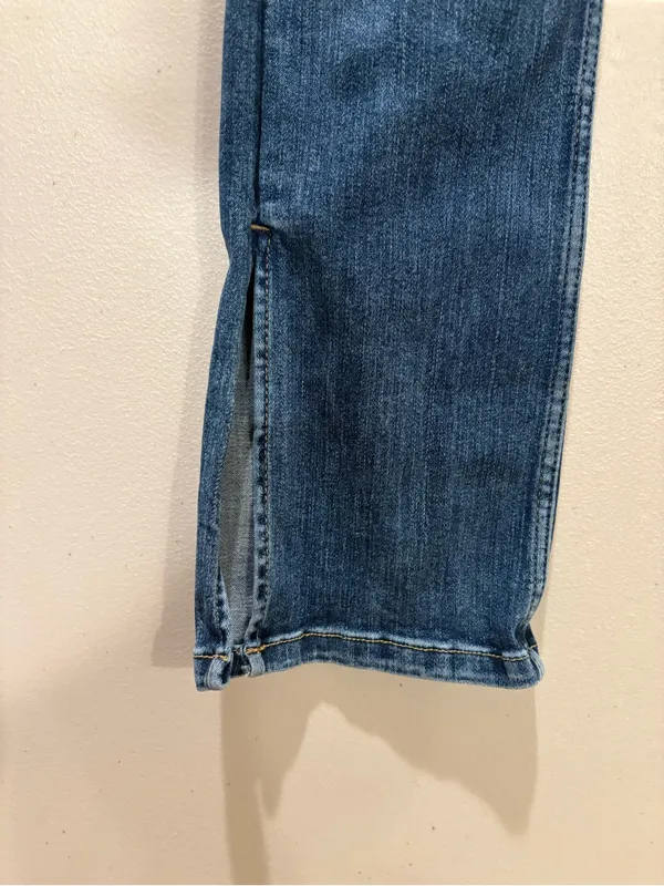 Zara Women's Medium Blue Bootcut Jeans - Image 2