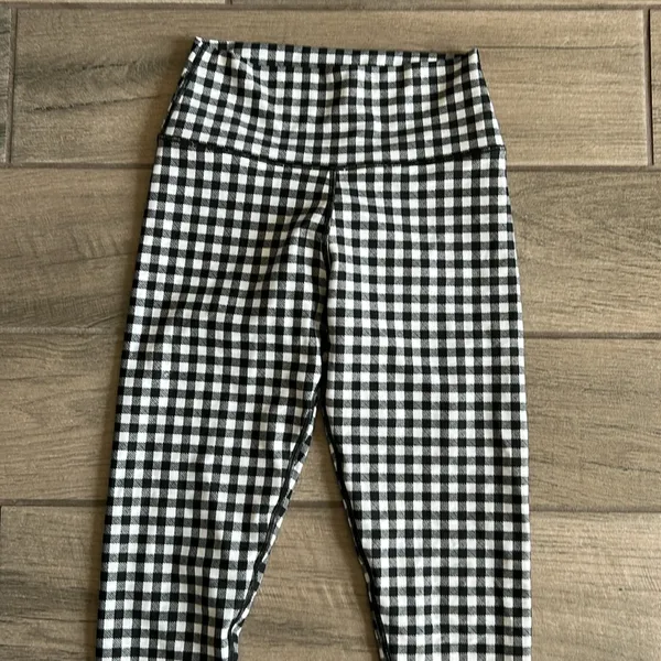Aqua athletic leggings - Image 2