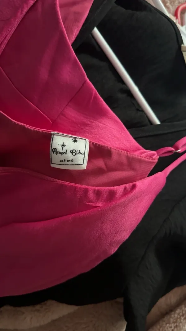 Angel Biba Dress Pink - Image 4