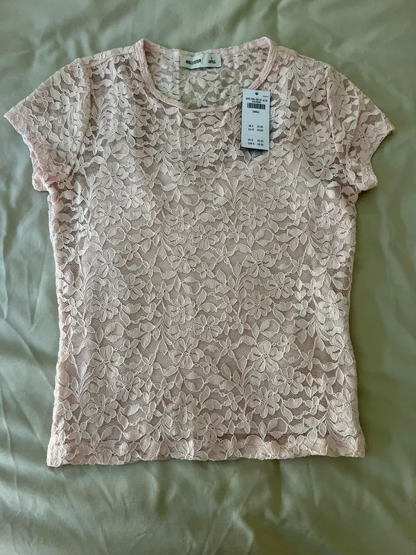 Hollister Lace Shirt - Image 5