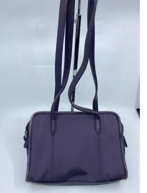 Coach Handbag Purple Customized with Applique - Image 3