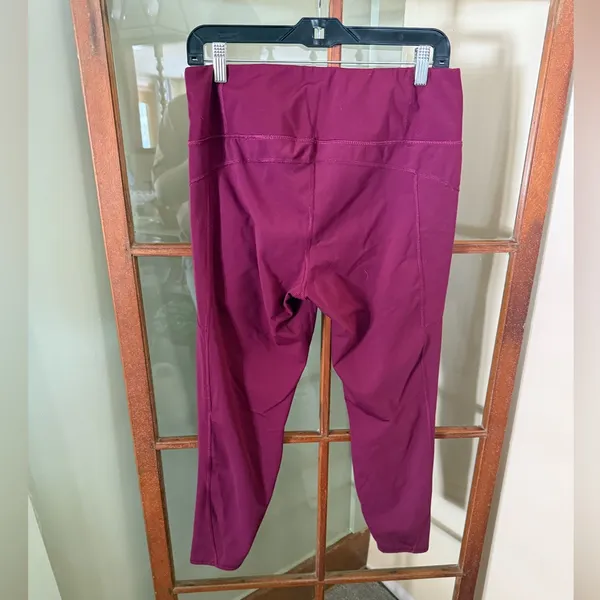 NWOT Members Mark Leggings Purple Size XL - Image 4