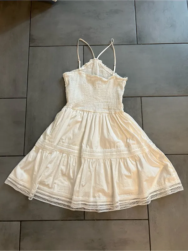 Altar’d State Malani Halter Dress in White - Image 3