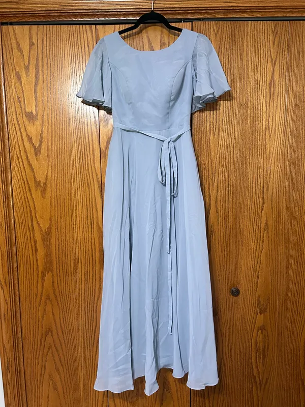 Dusty Blue Formal Dress Size XS - Image 2