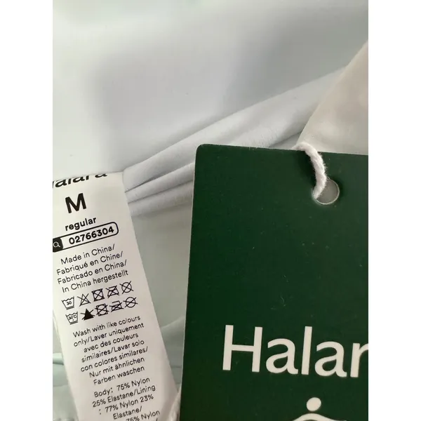 Halara White Pleated 2-in-1 Tennis Skirt Skort with‎ Pocket Size Medium NWT - Image 4