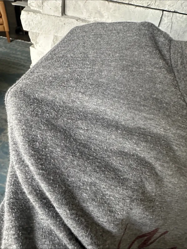 Gray 'Minnesota' Long Sleeve Graphic Tee Size M - Image 4