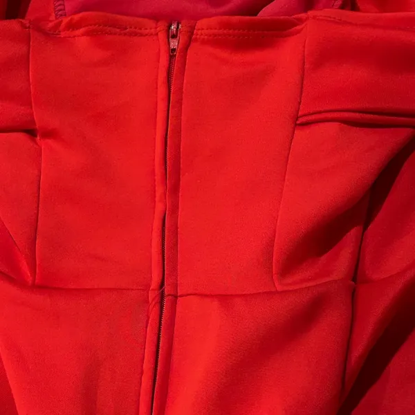 Charlotte Russe off the shoulder red/coral dress - Image 3