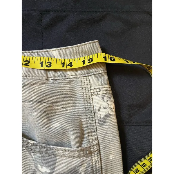 Y2k Low rise Jeans 3 Camouflage Cargo low rise Wide Leg Urban Alternative Skate - Image 9