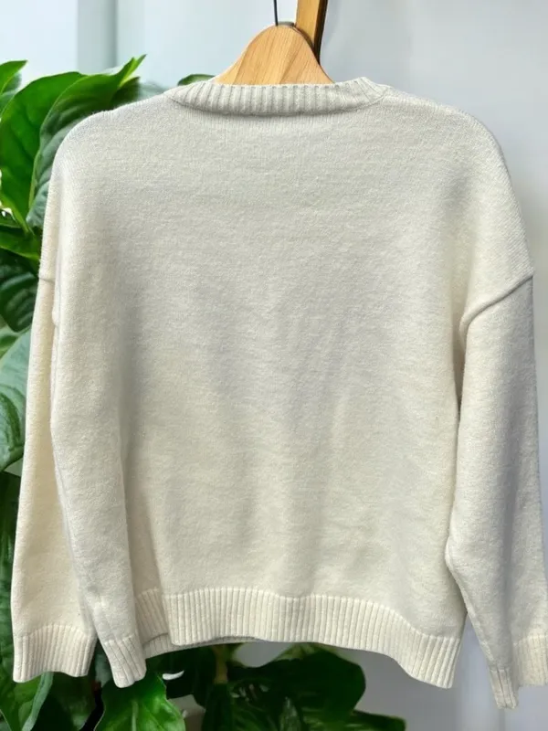 Pretty Garbage Howdy Sweater Medium - Image 3