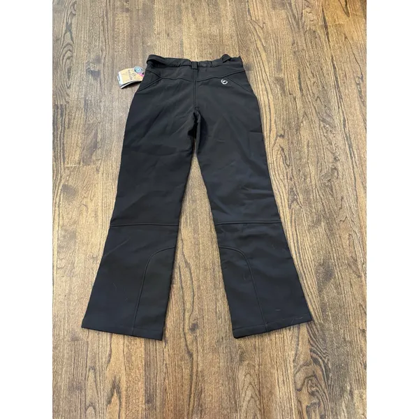 Magellan Mag Outerwear Softshell‎ Pants Women Medium Black Ski Rain Fleece Lined - Image 3