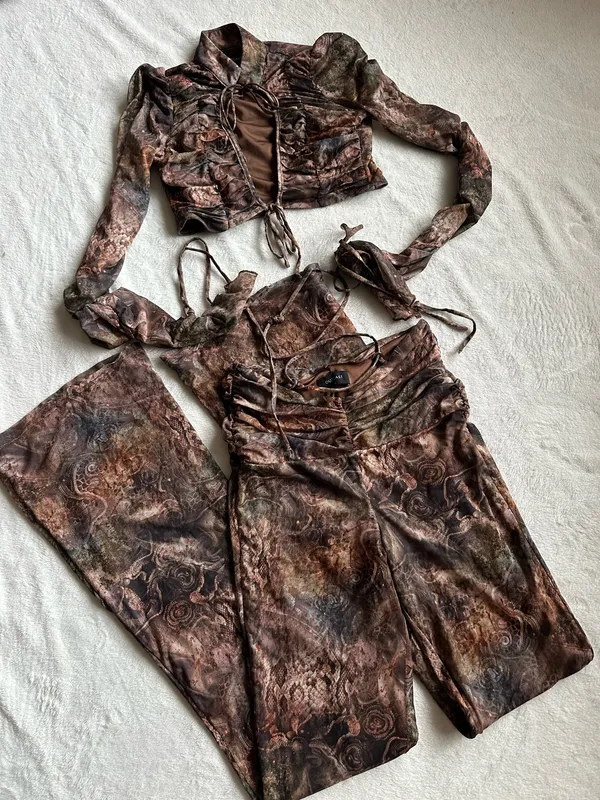 Outcast Clothing Palmer Top & Pants Winter Solstice - Image 5
